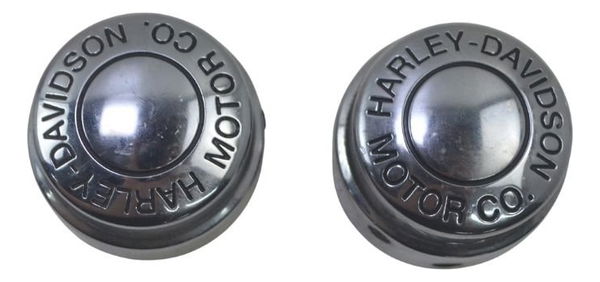 Par Acabamento Eixo Roda Tras Harley Softail Deluxe 11-15