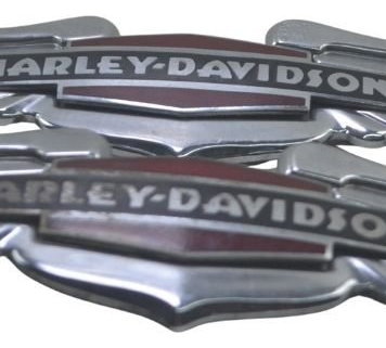 Par Emblema Tanque Harley Softail Deluxe 11-15 Original