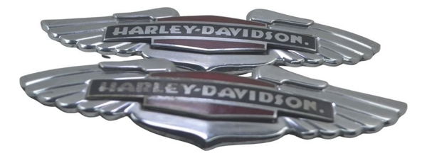 Par Emblema Tanque Harley Softail Deluxe 11-15 Original