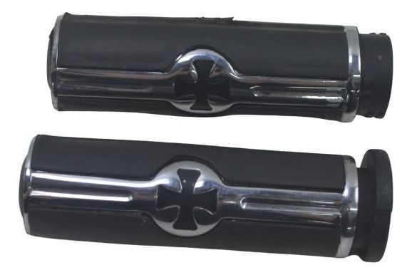 Par Manoplas Harley Softail Deluxe 11-15 Original Preto