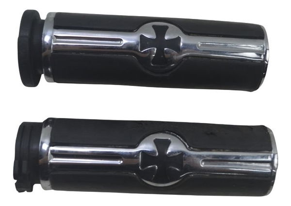 Par Manoplas Harley Softail Deluxe 11-15 Original Preto