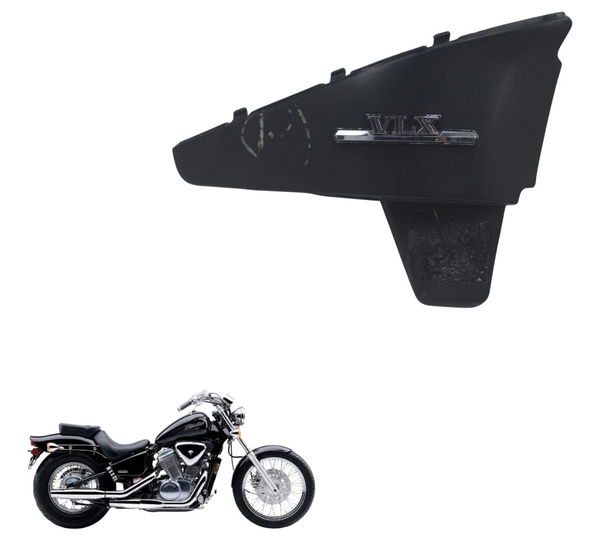 Carenagem Lateral Dir C/avaria Honda Shadow 600 98-05 Origin