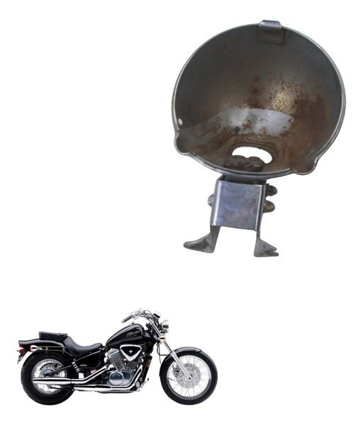 Carcaça Farol C/detalhes Honda Shadow 600 98-05 Original
