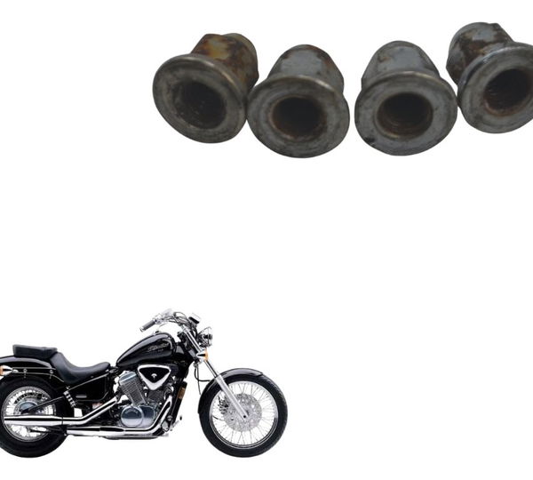 Jogo Porca Escape Honda Shadow 600 98-05 Original