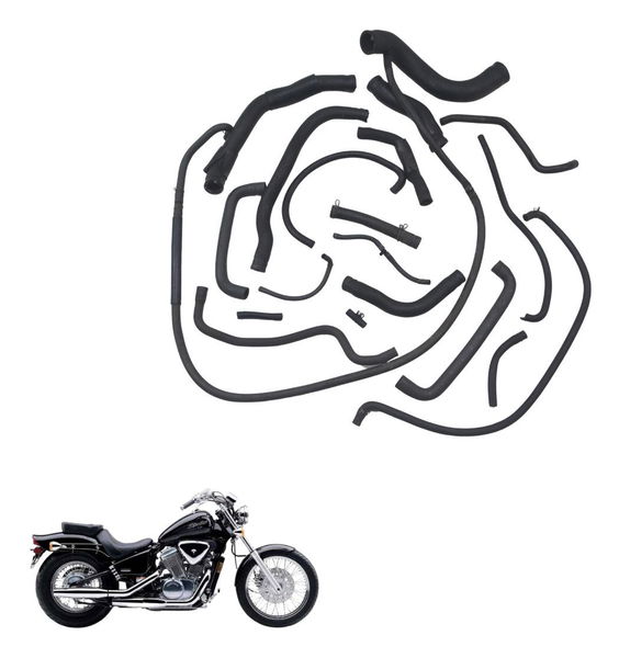 Kit Mangueiras Honda Shadow 600 98-05 Original