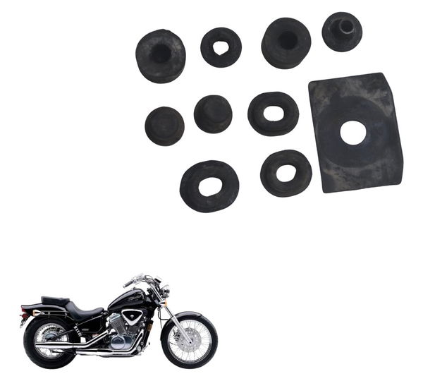 Kit Coxim Diversos Honda Shadow 600 98-05 Original