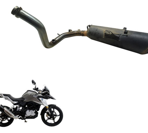 Escapamento C/detalhes Bmw G 310 Gs 17-20 Original