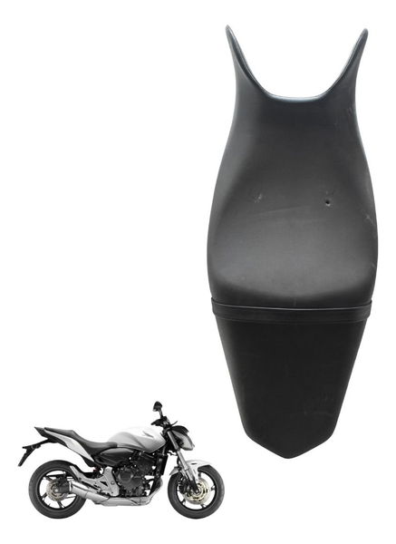 Banco C/ Detalhe Honda Cb 600f Hornet 12-14 Original Preto