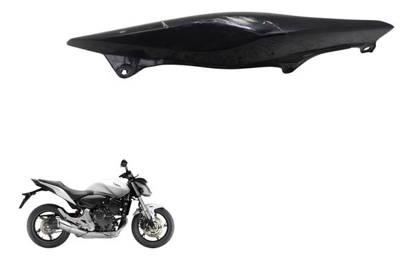 Carenagem Rabeta Direita C/avaria Honda Cb 600f Hornet 12-14 Preto