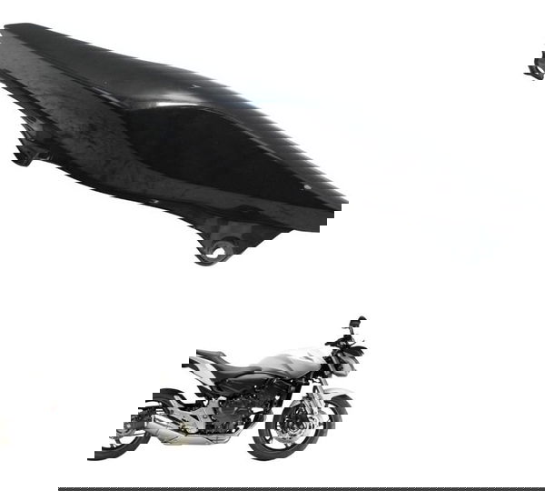 Carenagem Rabeta Esquerda Honda Cb 600f Hornet 12-14 Origina Preto