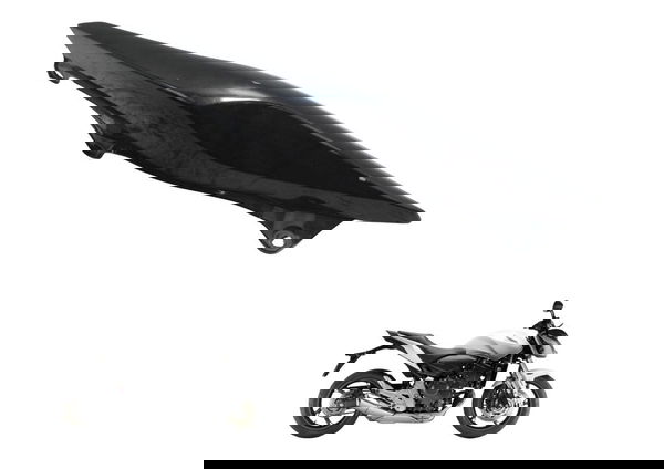 Carenagem Rabeta Esquerda Honda Cb 600f Hornet 12-14 Origina Preto