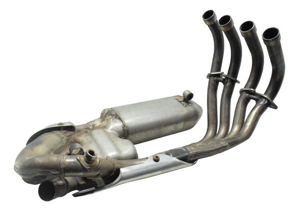 Curva Escape Coletor C/ Detalhes Honda Cb 600f Hornet 12-14