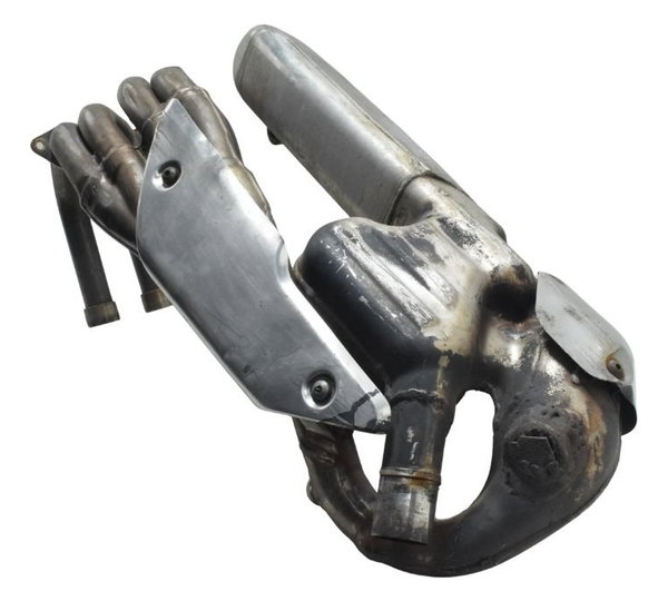 Curva Escape Coletor C/ Detalhes Honda Cb 600f Hornet 12-14