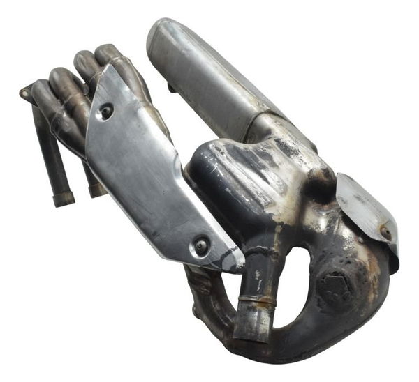 Curva Escape Coletor C/ Detalhes Honda Cb 600f Hornet 12-14