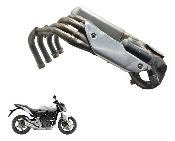 Curva Escape Coletor C/ Detalhes Honda Cb 600f Hornet 12-14