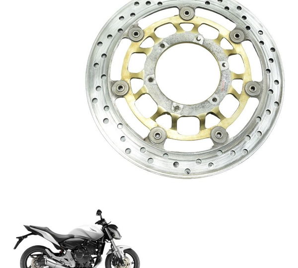 Disco Freio Dianteiro Esquerd Honda Cb 600f Hornet 12-14 Org