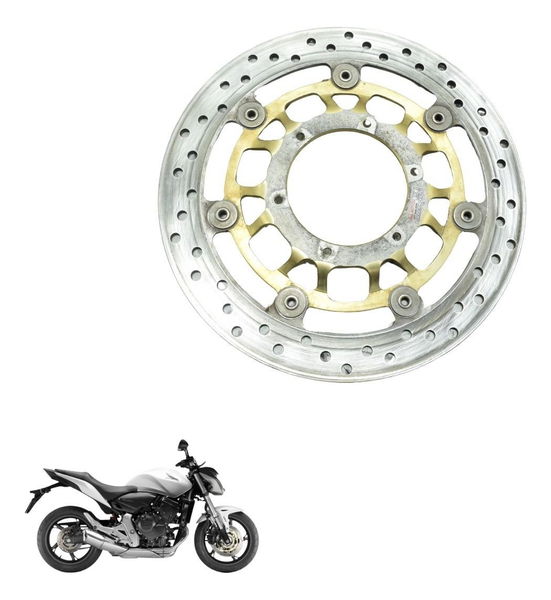Disco Freio Dianteiro Esquerd Honda Cb 600f Hornet 12-14 Org