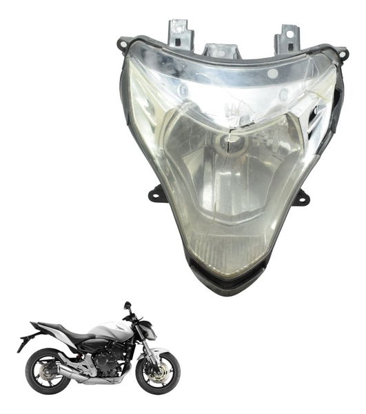 Farol C/ Avaria Honda Cb 600f Hornet 12-14 Original