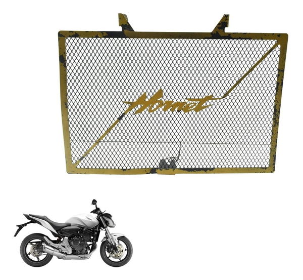 Grade Radiador C/ Avaria Honda Cb 600f Hornet 12-14 Original