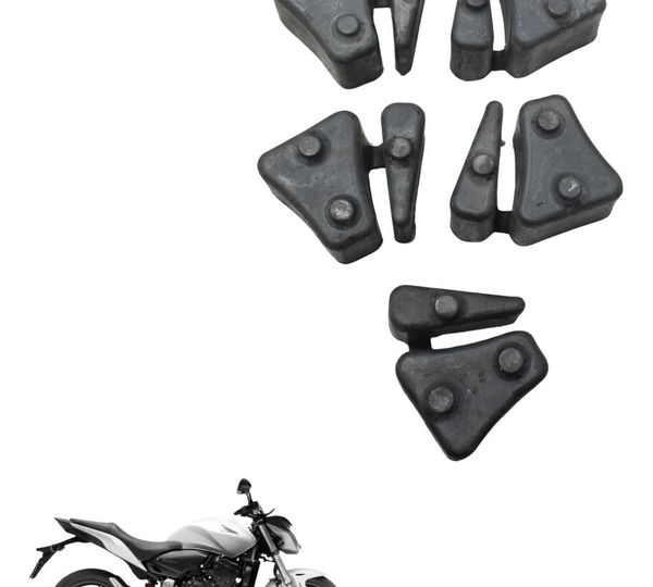 Jogo Coxim Cubo Coroa Honda Cb 600f Hornet 12-14 Original