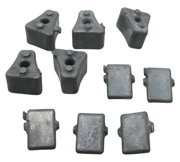 Jogo Coxim Cubo Coroa C/ Avaria Honda Cb 600f Hornet 12-14