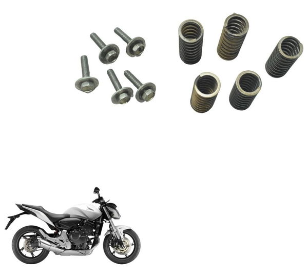 Jogo Parafuso Mola Embreagem Honda Cb 600f Hornet 08-14 Orig