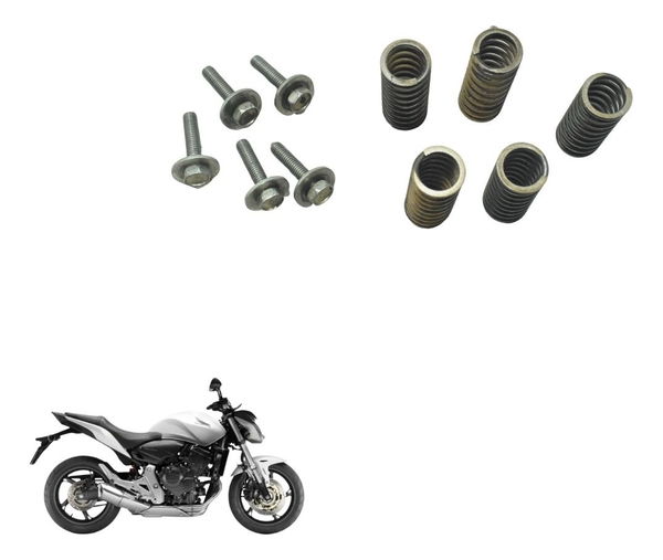 Jogo Parafuso Mola Embreagem Honda Cb 600f Hornet 08-14 Orig