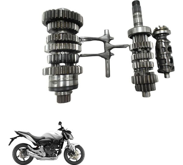 Jogo Caixa Marcha Câmbio Honda Cb 600f Hornet 08-14 Original