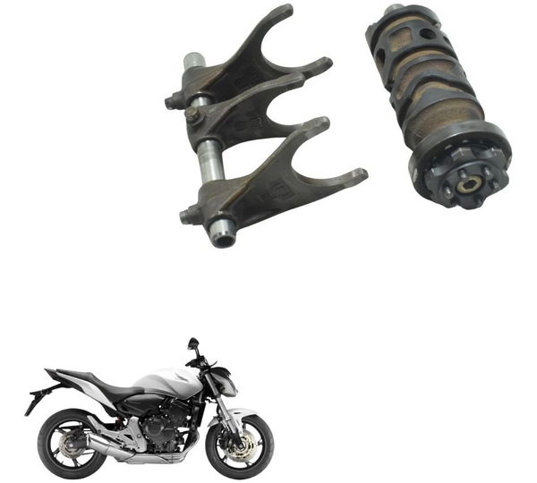 Jogo Trambulador Garfo Caixa Marc Honda Cb 600f Hornet 08-14