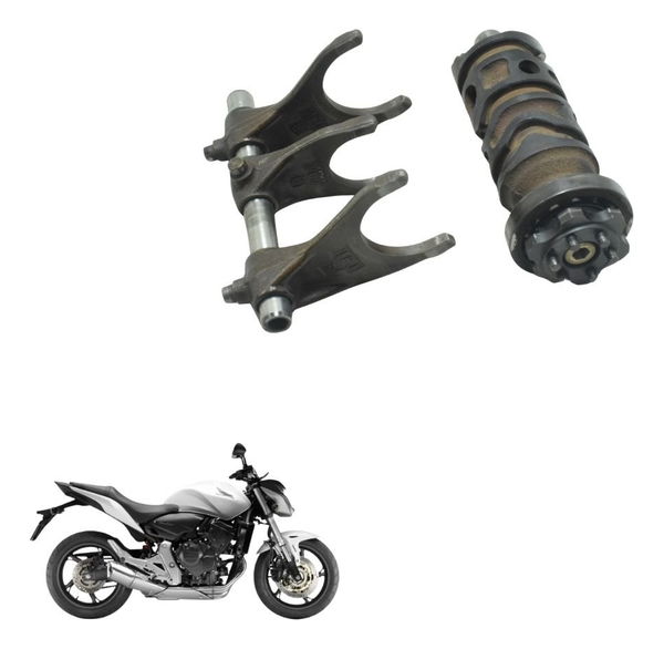 Jogo Trambulador Garfo Caixa Marc Honda Cb 600f Hornet 08-14