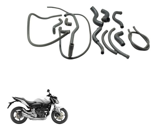 Kit Mangueiras Honda Cb 600f Hornet 12-14 Original