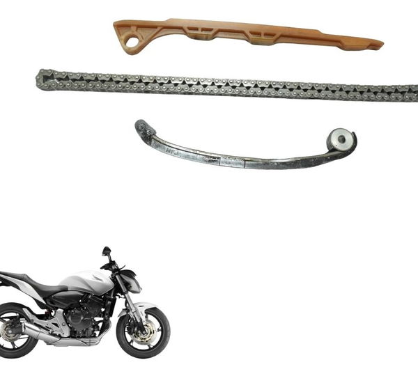 Kit Guia Tensor Corrente Comando Honda Cb 600f Hornet 08-14