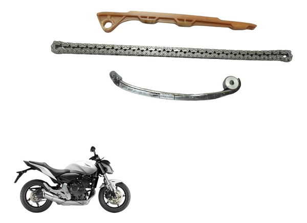 Kit Guia Tensor Corrente Comando Honda Cb 600f Hornet 08-14