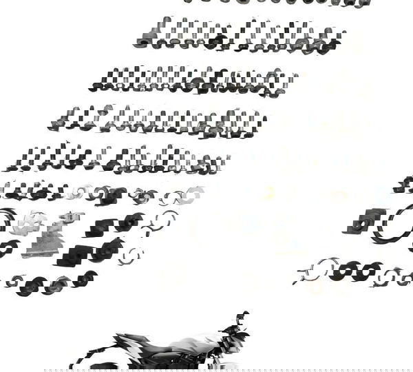 Kit Parafuso Diversos Honda Cb 600f Hornet 08-14 Original