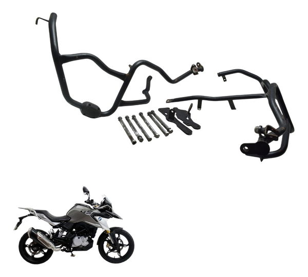 Protetor Motor C/detalhes Scam Bmw G 310 Gs 17-20