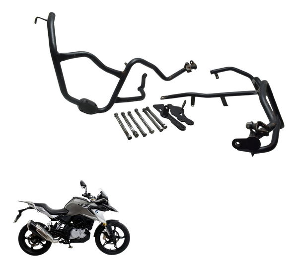 Protetor Motor C/detalhes Scam Bmw G 310 Gs 17-20