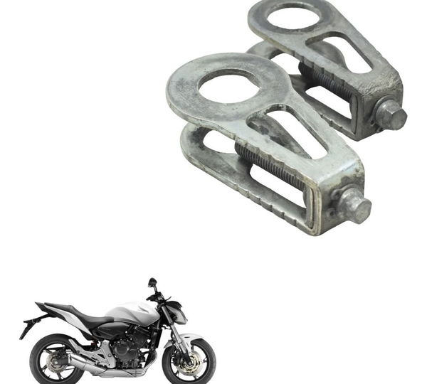 Par Esticador Corrente Honda Cb 600f Hornet 12-14 Original