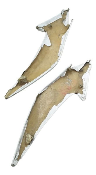 Par Bananinha Farol Paralelo Honda Cb 600f Hornet 12-14