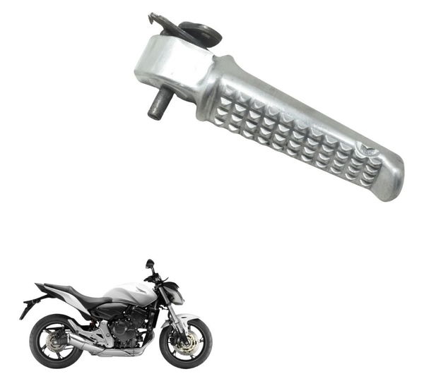 Pedaleira Traseira Esq C/detalhes Honda Cb 600f Hornet 12-14