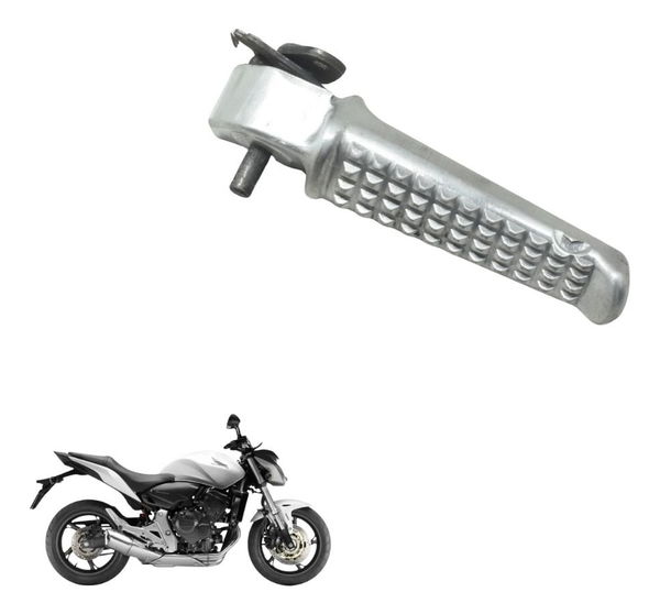Pedaleira Traseira Esq C/detalhes Honda Cb 600f Hornet 12-14