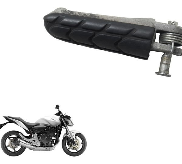 Pedaleira Dianteira Dir C/ Avaria Honda Cb 600f Hornet 12-14
