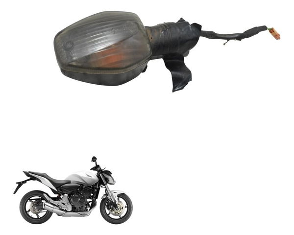 Pisca Dianteiro Esq C/avaria Honda Cb 600f Hornet 12-14 Orig
