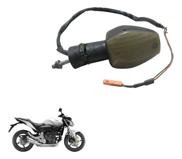 Pisca Traseiro Esquerdo C/ Avaria Honda Cb 600f Hornet 12-14