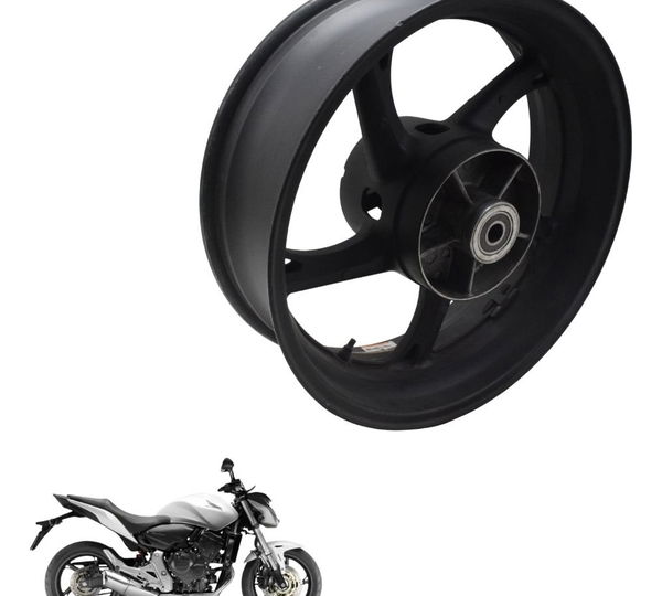 Roda Traseira Honda Cb 600f Hornet 08-14 Original