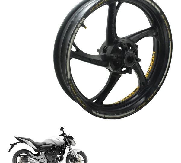 Roda Dianteira Honda Cb 600f Hornet 08-14 Original