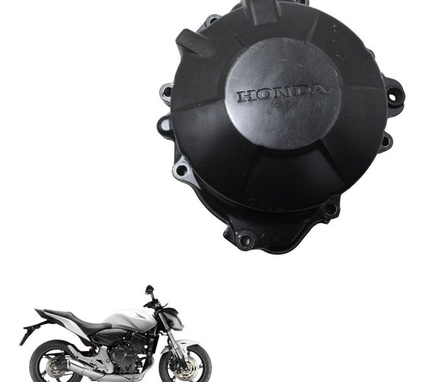 Tampa Motor Estator Honda Cb 600f Hornet 08-14 Original Preto