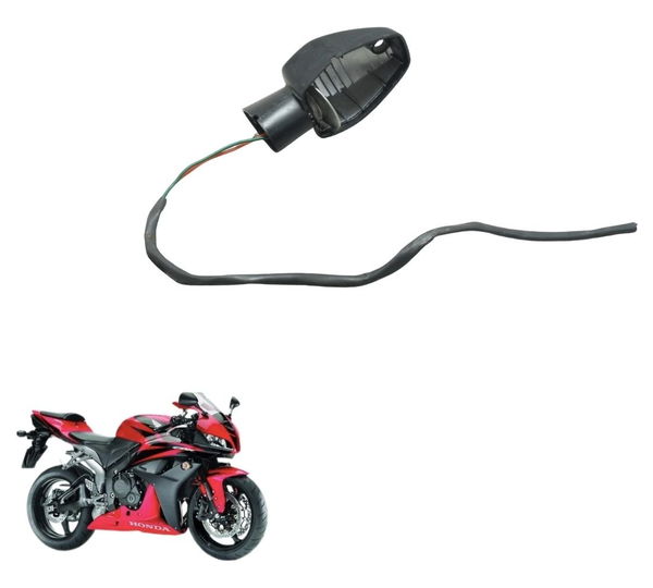 Carcaça Pisca Tras Esq C/ Avaria Honda Cbr 600rr 07-12 Orig Esquerdo