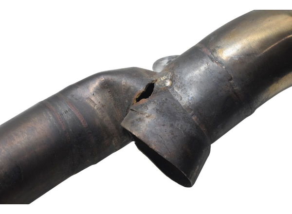 Curva Escape C/ Avaria Honda Cbr 600rr 07-12 Original