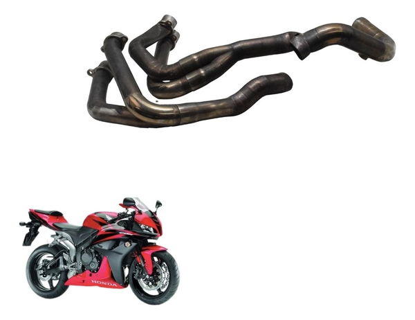 Curva Escape C/ Avaria Honda Cbr 600rr 07-12 Original
