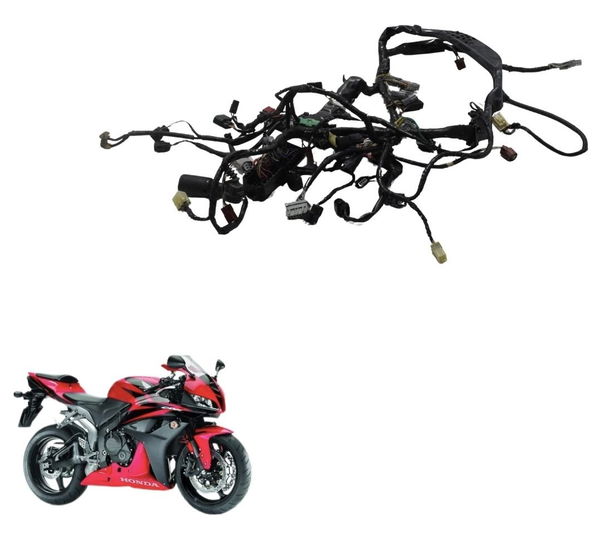 Chicote Principal C/ Avaria Honda Cbr 600rr 07-12 Original